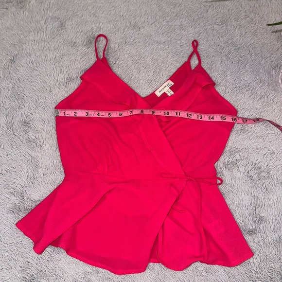 Hot pink babydoll top - Picture 6 of 10